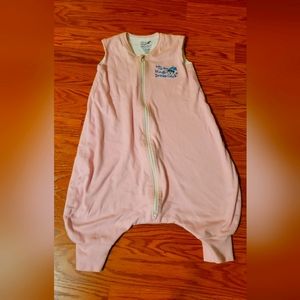 Baby Merlin (12-18 month) Pink Sleeveless Zip Front Kids Sleep Sack